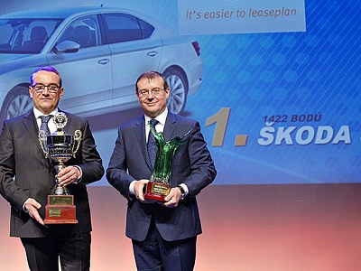 ŠKODA Superb je Autem roku v České republice